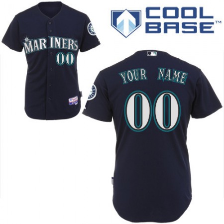 Mariners Customized Authentic Cool Base MLB Jersey