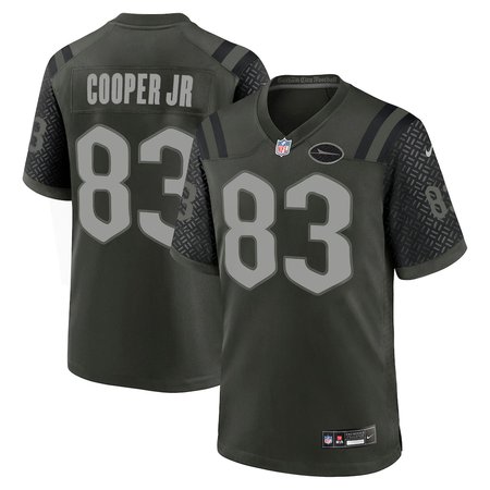 Men's New York Jets #83 Omar Cooper Jr. Black 2026 NFL Draft Game Jersey