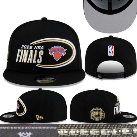 New York Knicks 2026 NBA Finals Snapback Hat