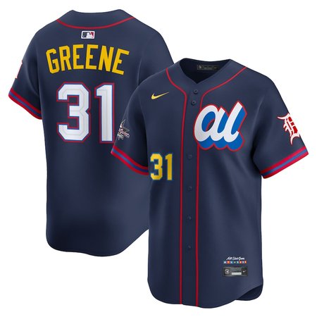 Men's American League #31 Riley Greene Navy 2025 All-Star Edition Limited Player Jersey