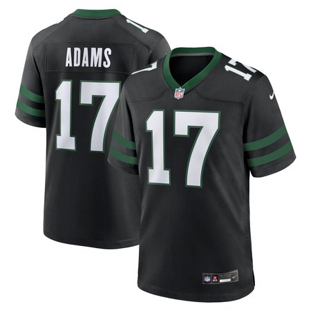 Men's New York Jets Davante Adams Legacy Black Alternate Game Jersey