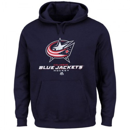 Columbus Blue Jackets Big & Tall Critical Victory Pullover Hoodie Navy Blue