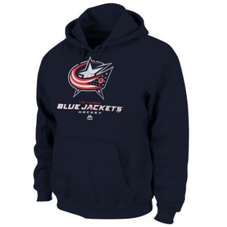 Columbus Blue Jackets Critical Victory VIII Fleece Hoodie Navy Blue