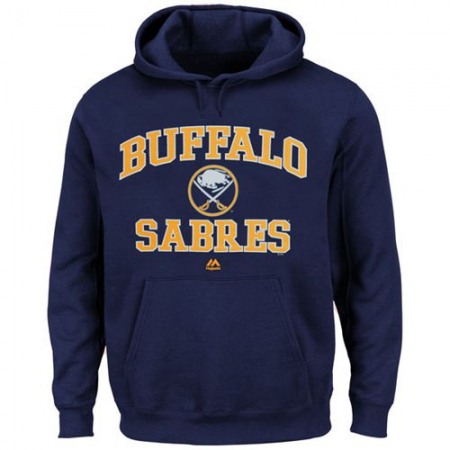 Buffalo Sabres Heart & Soul Hoodie Navy Blue